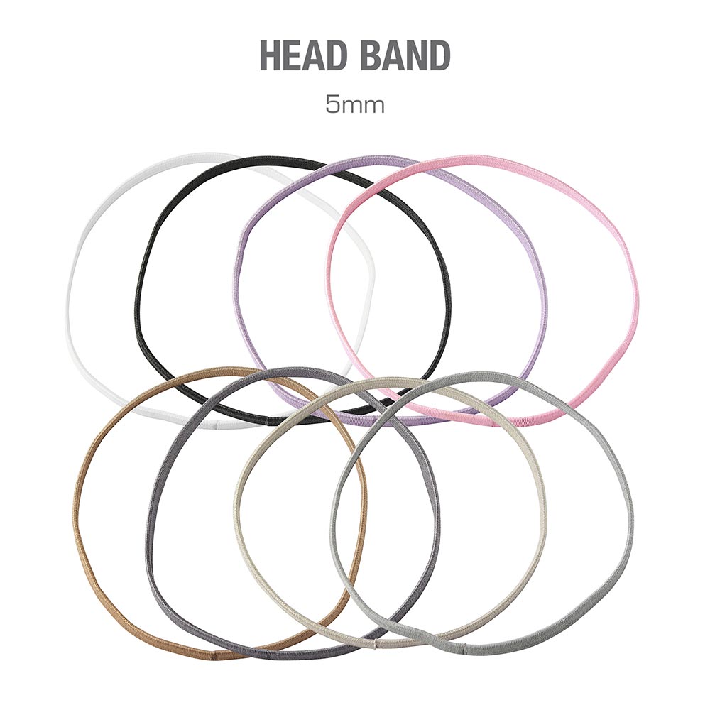 Red by Kiss Elastic Sport Headbands 10pcs