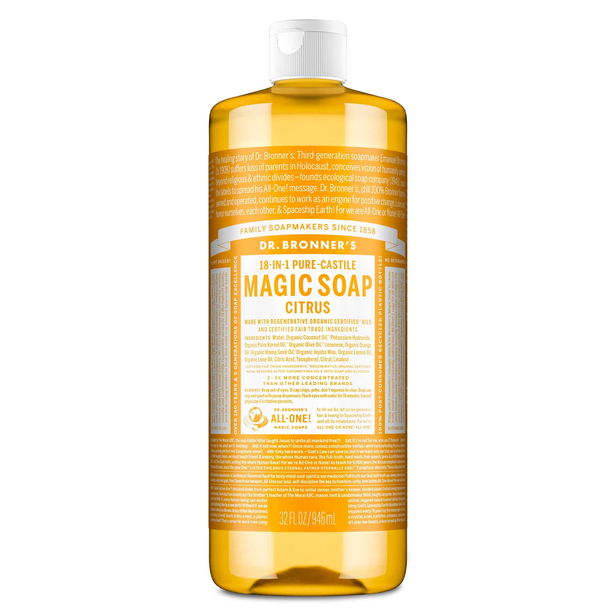 Dr. Bronner’s Pure-Castile Liquid Soap Variety Pack - 32oz