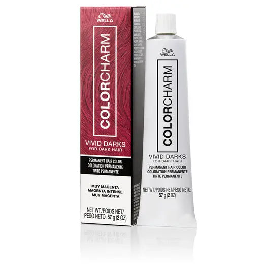 Wella Color Charm Vivid Darks Permanent Cream Hair Color – 2oz