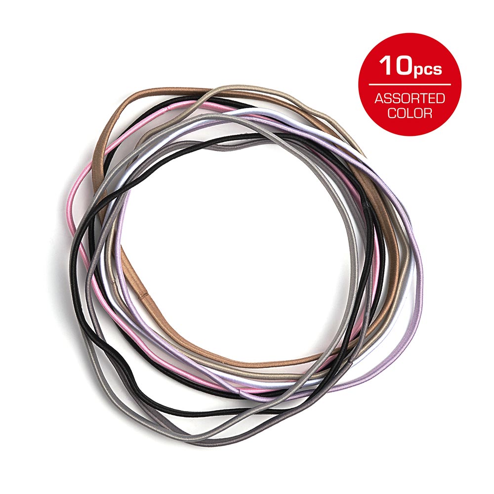 Red by Kiss Elastic Sport Headbands 10pcs