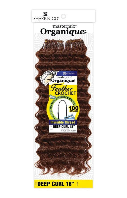 Shake N Go Organique Feather Crochet – Deep Curl 18"