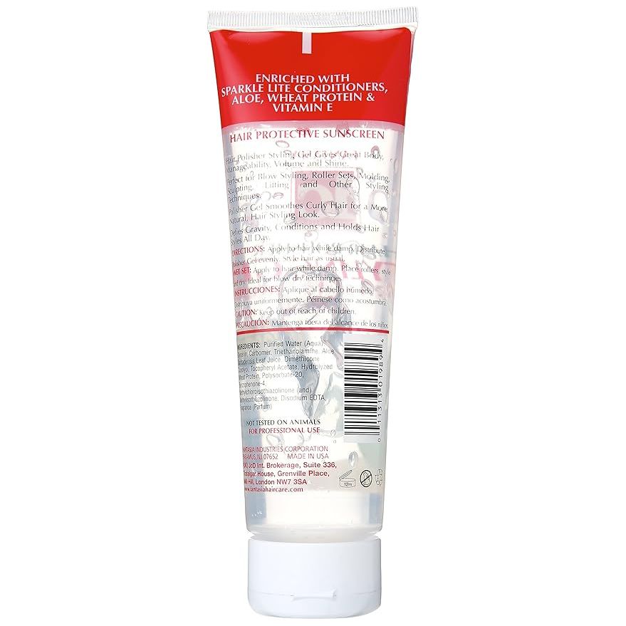 Fantasea Ic Hair Polisher Styling Gel | Smoothing & Shine - Boosting Styling Gel for All Hair Types – 8.7 oz - Beauty Exchange Beauty Supply