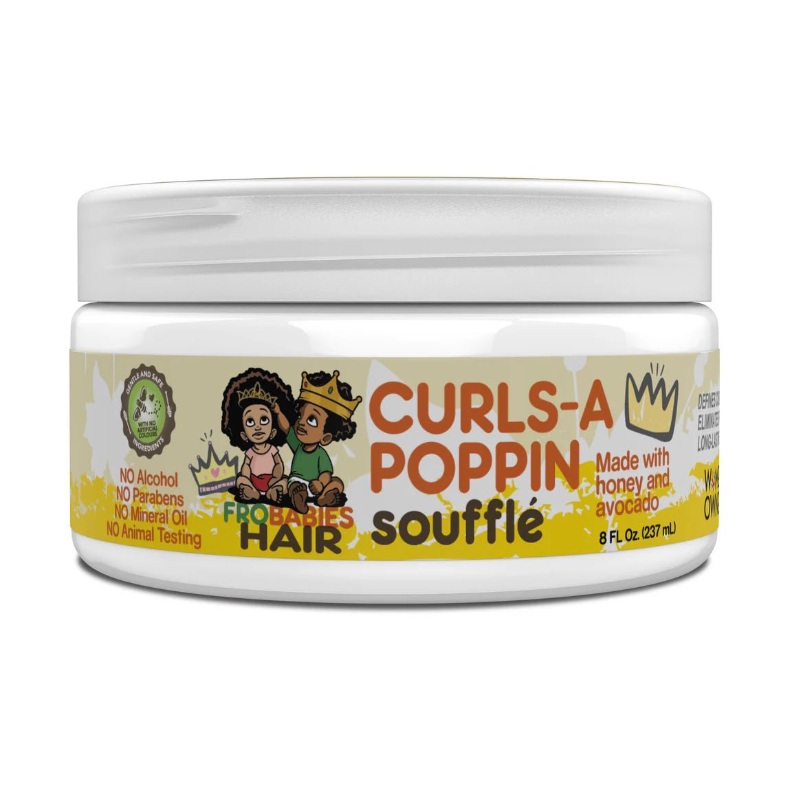 Frobabies Curls - A - Poppin Soufflé – 8oz - Beauty Exchange Beauty Supply