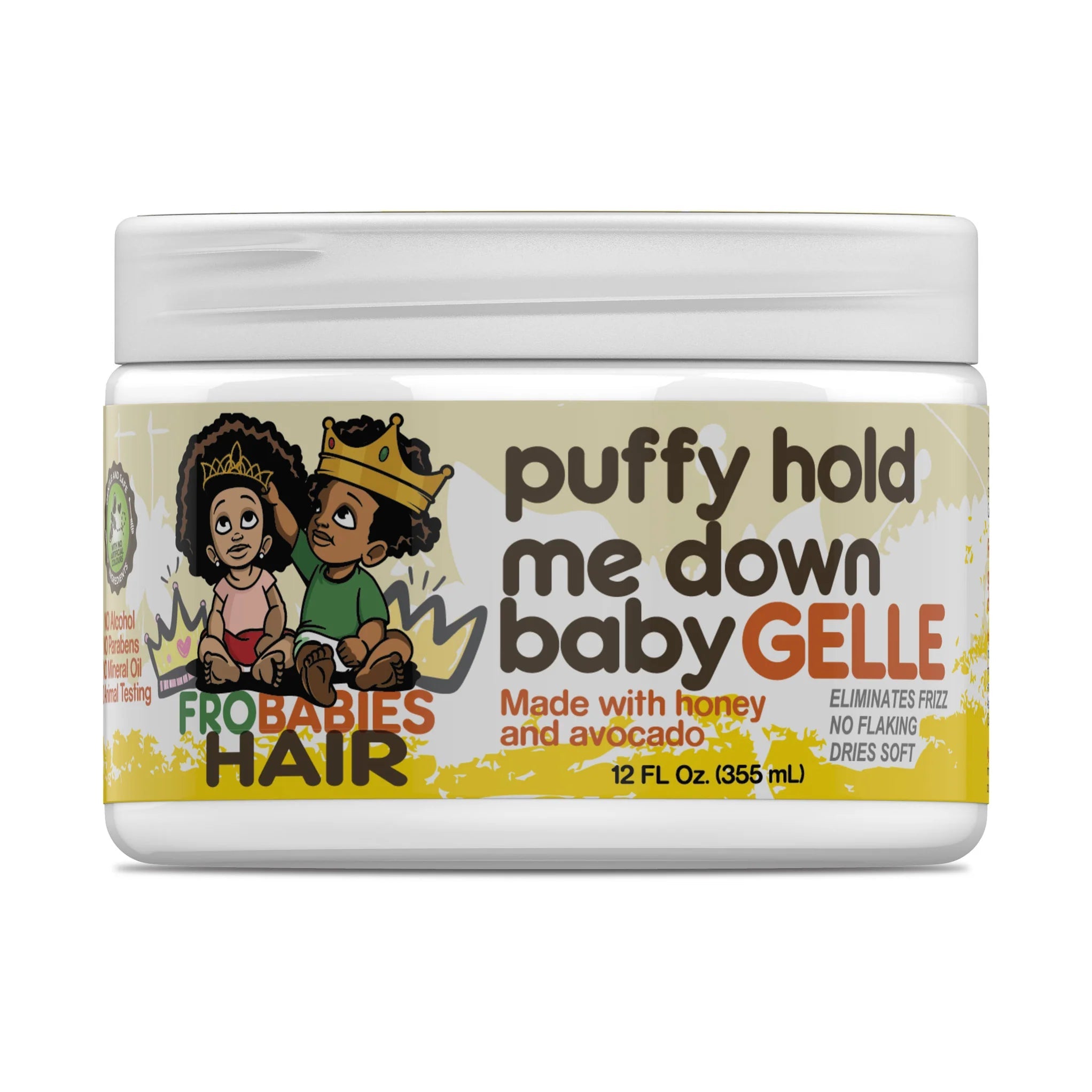 FroBabies Hair Puffy Hold Me Down Baby Gelle – 12oz - Beauty Exchange Beauty Supply