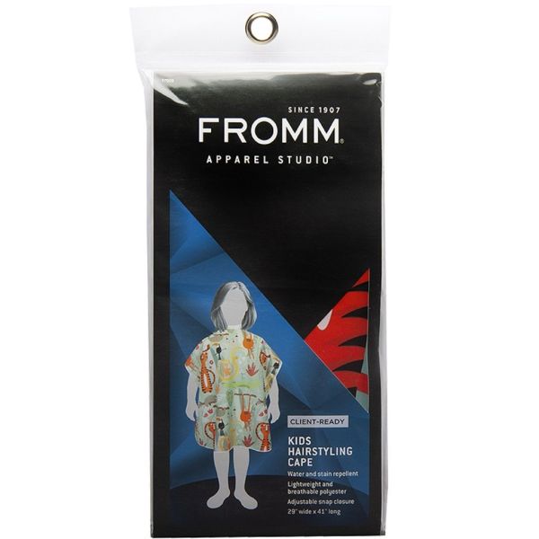Fromm Kids Hairstyling Cape – Lightweight, Fun & Protective Salon Wear - Beauty Exchange Beauty Supply
