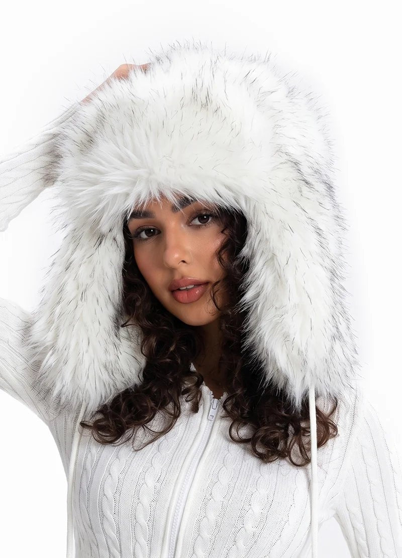 Fuzzy Faux Fur Ushanka Hat – MMA3010 - Beauty Exchange Beauty Supply