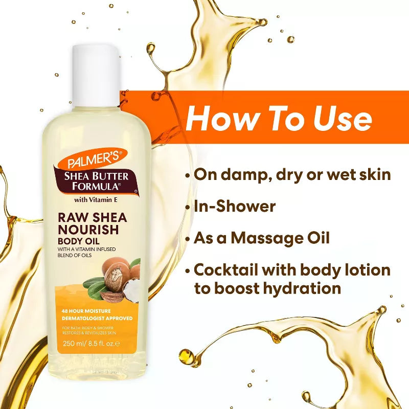 Palmer’s Raw Shea Nourish Body Oil