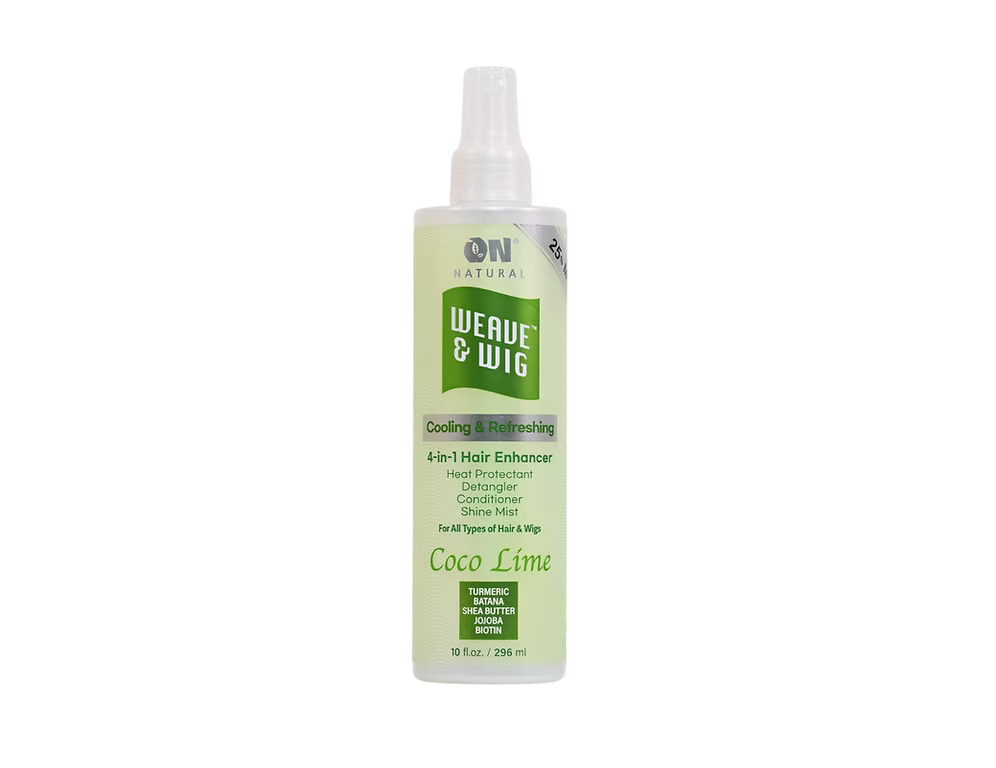 ON Natural Weave & Wig 4-in-1 Hair Enhancer Coco Lime – 10oz