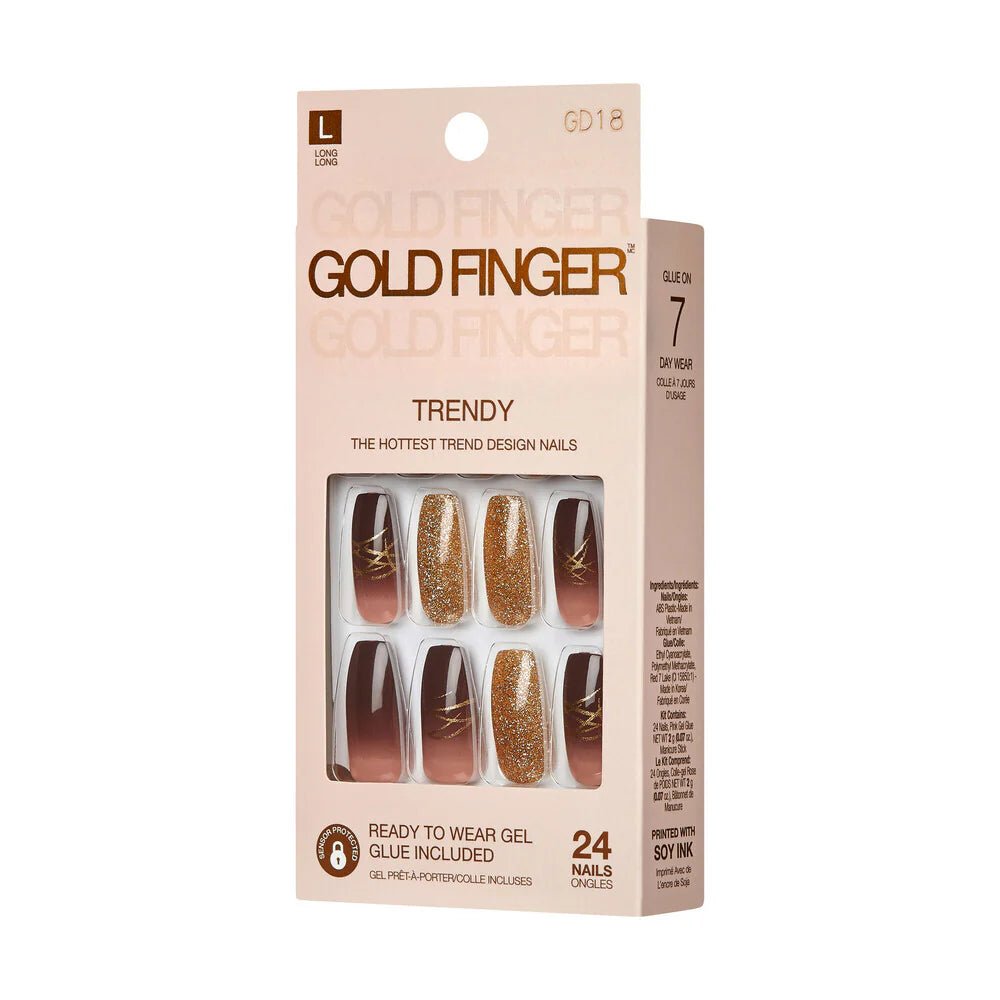 GF Trendy Nail Color – Glossy Finish - Beauty Exchange Beauty Supply