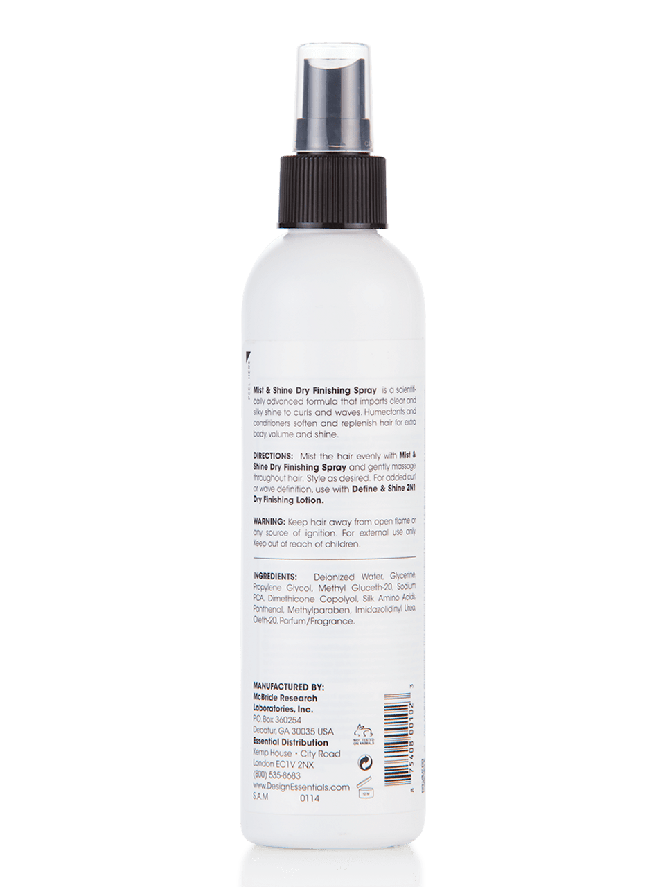Design Essentials Mist & Shine Dry Finishing Spray – 8 oz