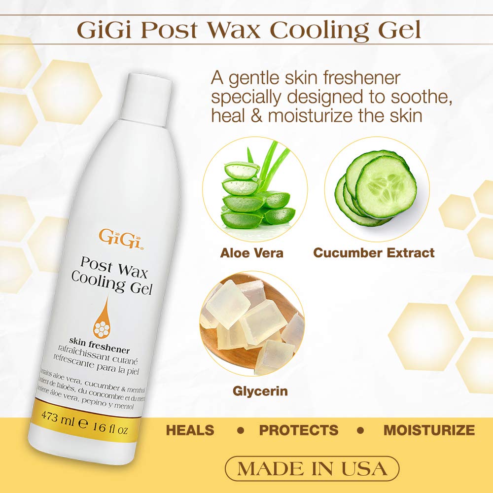 Gigi All Purpose CBD Wax + Post Wax Cooling Gel - Beauty Exchange Beauty Supply