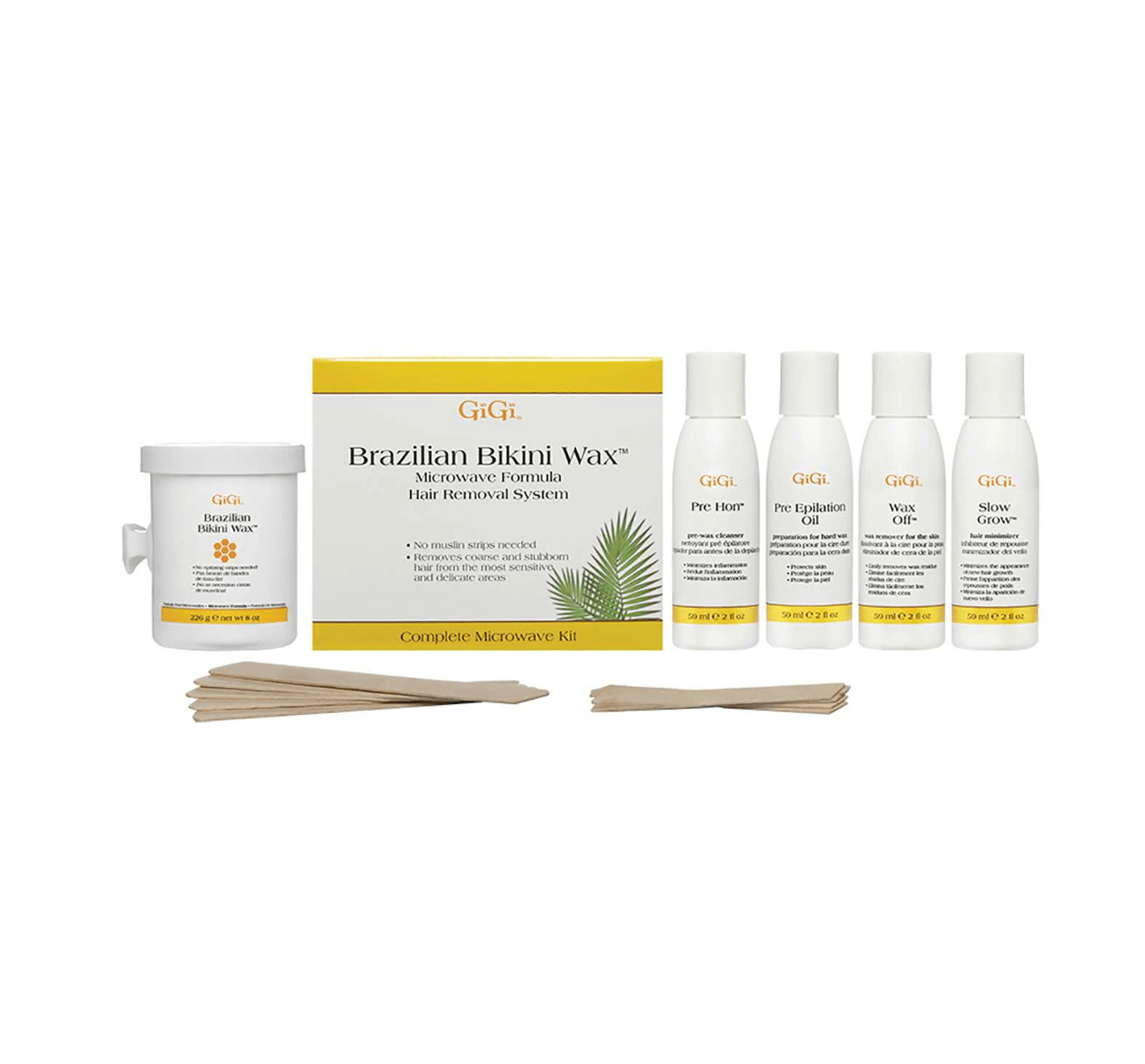GIGI Brazilian Bikini Microwave Waxing Kits - Beauty Exchange Beauty Supply
