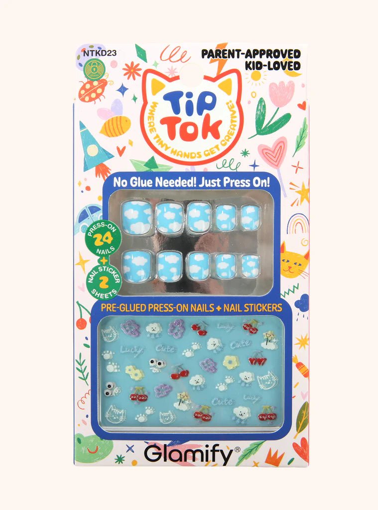 Glamify TipTok Kids Press-On Nails DIY Kit - Beauty Exchange Beauty Supply