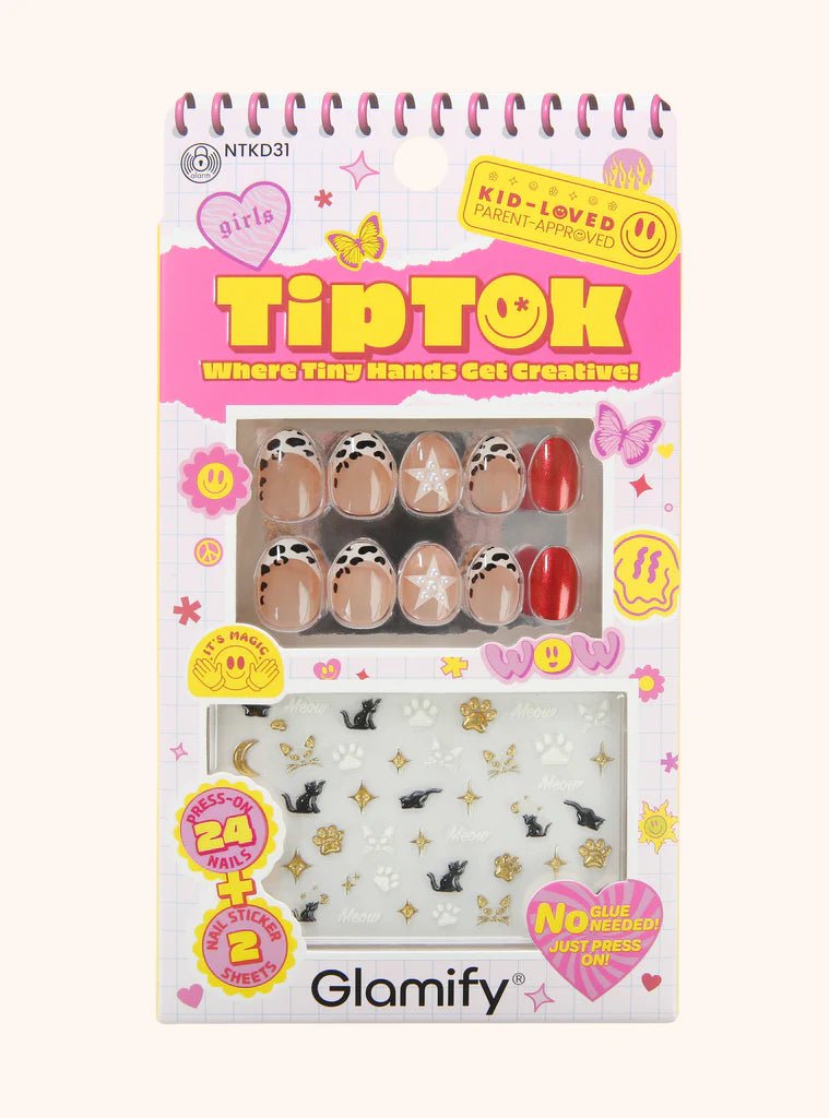 Glamify TipTok Kids Press-On Nails DIY Kit - Beauty Exchange Beauty Supply