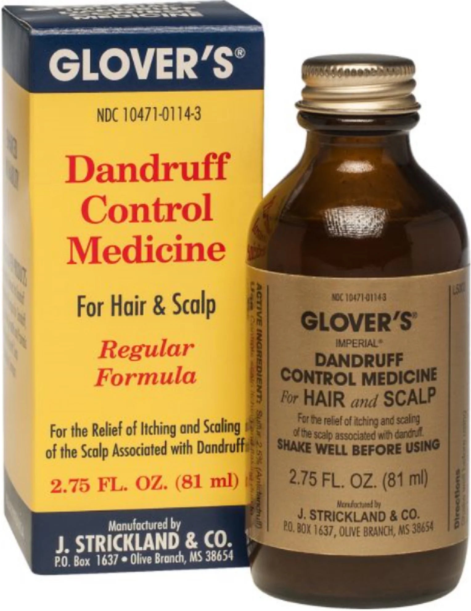 Glover's Dandruff Control & Scalp Care – 2.5oz - Beauty Exchange Beauty Supply