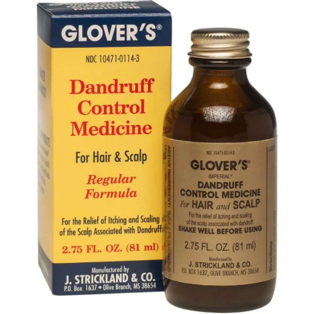Glover's Dandruff Control & Scalp Care – 2.5oz - Beauty Exchange Beauty Supply