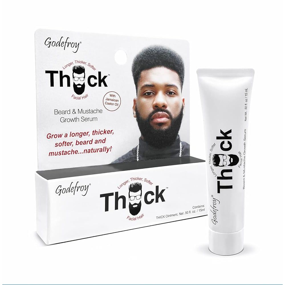 Godefroy Thick Beard & Mustache Serum – 15 ml - Beauty Exchange Beauty Supply