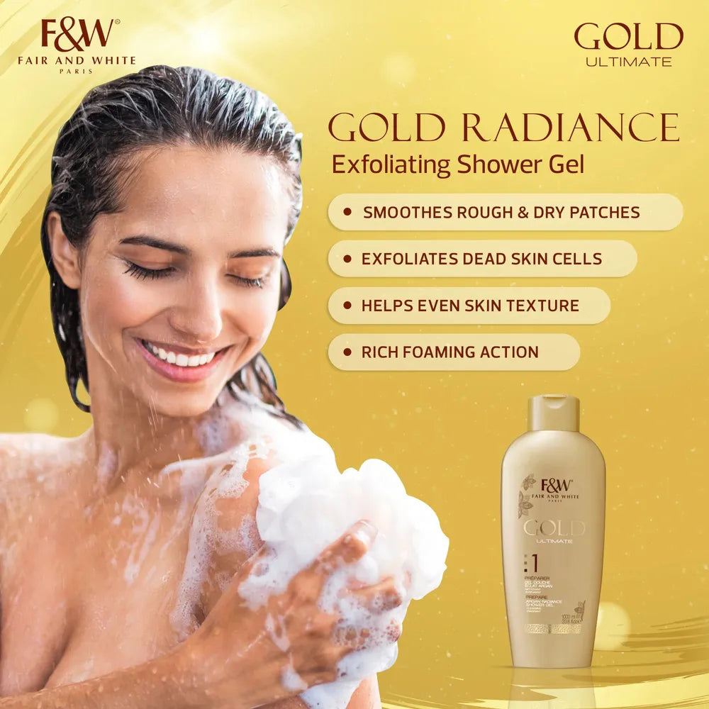 Gold Argan Shower Gel – 1000ml - Beauty Exchange Beauty Supply