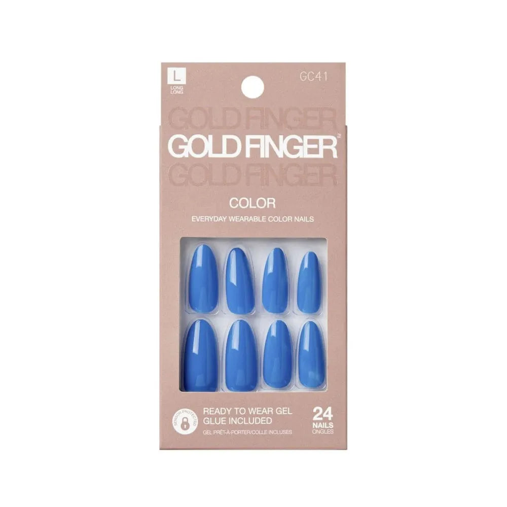 Gold Finger Gel Glam Ready - to - Wear Gel Manicure Kit (GC Series) – Salon - Quality Gel Nails in Minutes" - Beauty Exchange Beauty Supply