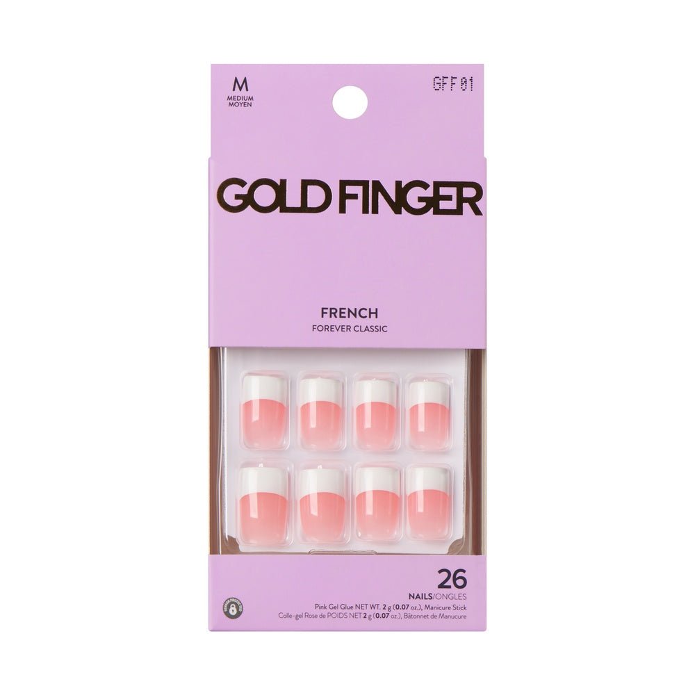 Gold Finger GF French Artificial Nails Collection - Beauty Exchange Beauty Supply