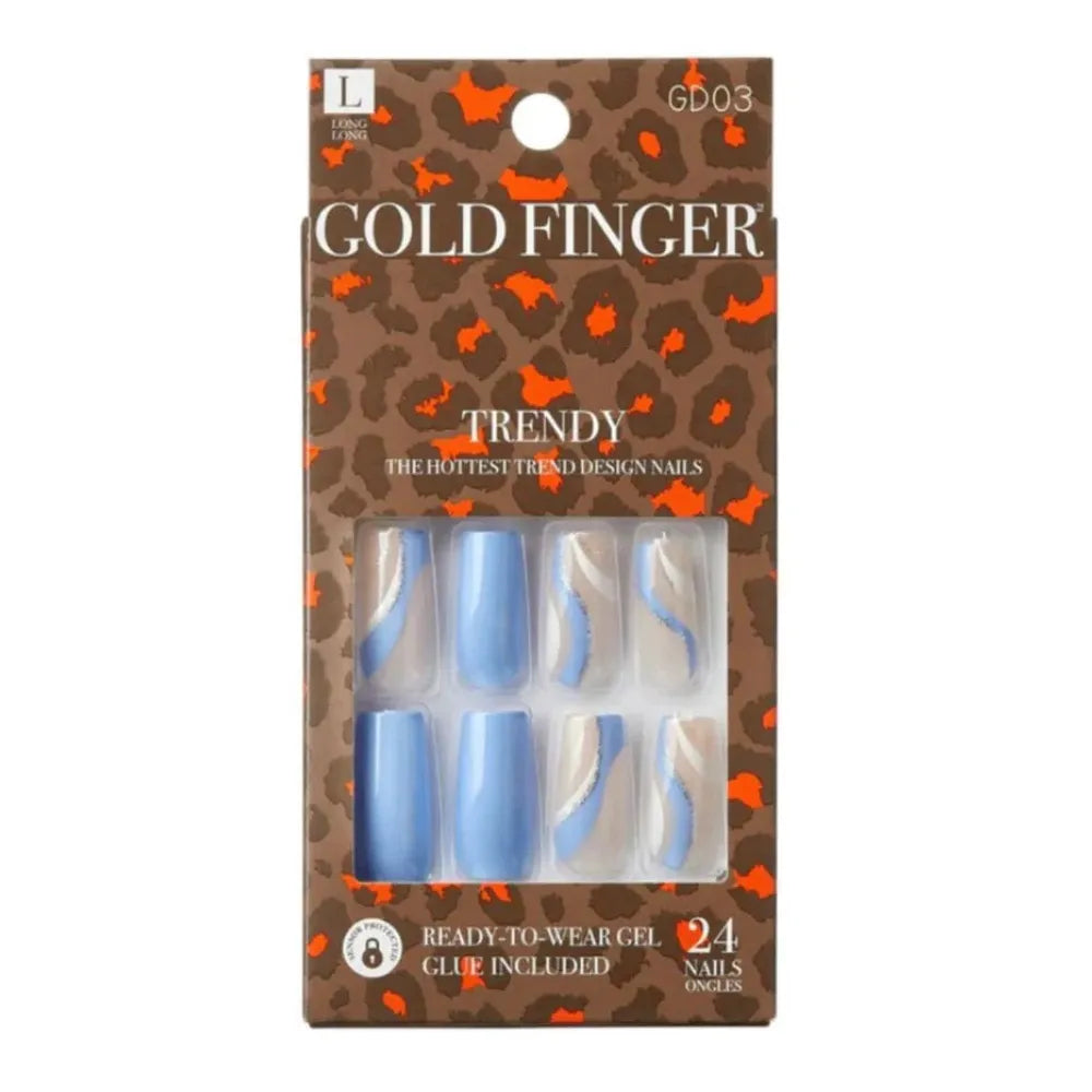 Gold Finger Trendy Nails Do 4 Love GD Series - GD02–GD40 - Beauty Exchange Beauty Supply
