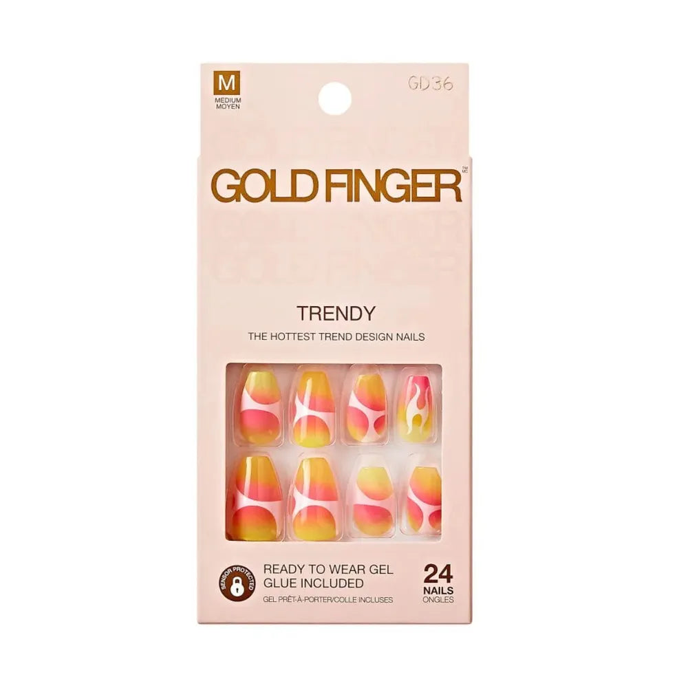 Gold Finger Trendy Nails Do 4 Love GD Series - GD02–GD40 - Beauty Exchange Beauty Supply