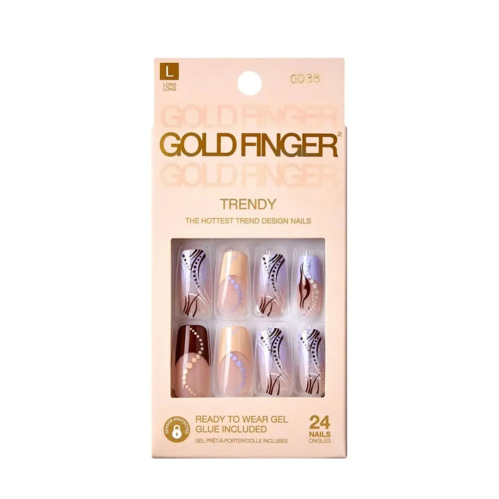 Gold Finger Trendy Nails Do 4 Love GD Series - GD02–GD40 - Beauty Exchange Beauty Supply