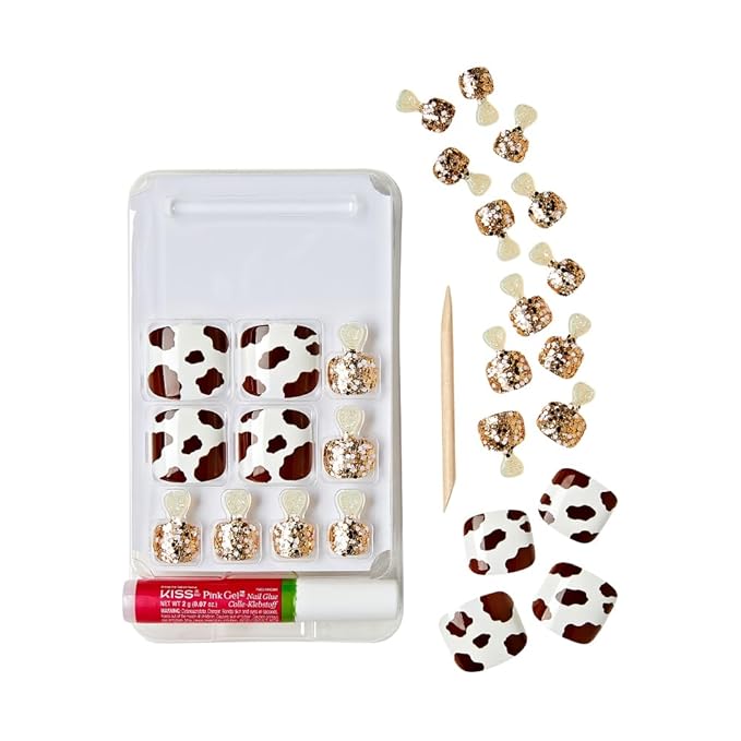 Gold Finger Trendy Wider Fit Toenails – Size 01–09 - Beauty Exchange Beauty Supply