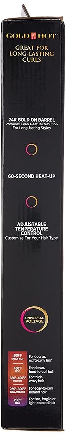 Gold 'N Hot 1/2" Curling Iron - Beauty Exchange Beauty Supply