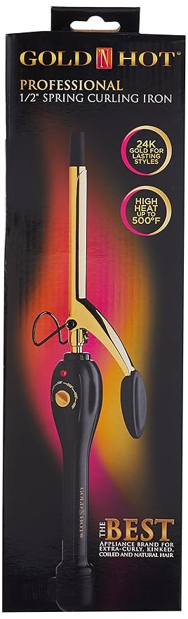 Gold 'N Hot 1/2" Curling Iron - Beauty Exchange Beauty Supply