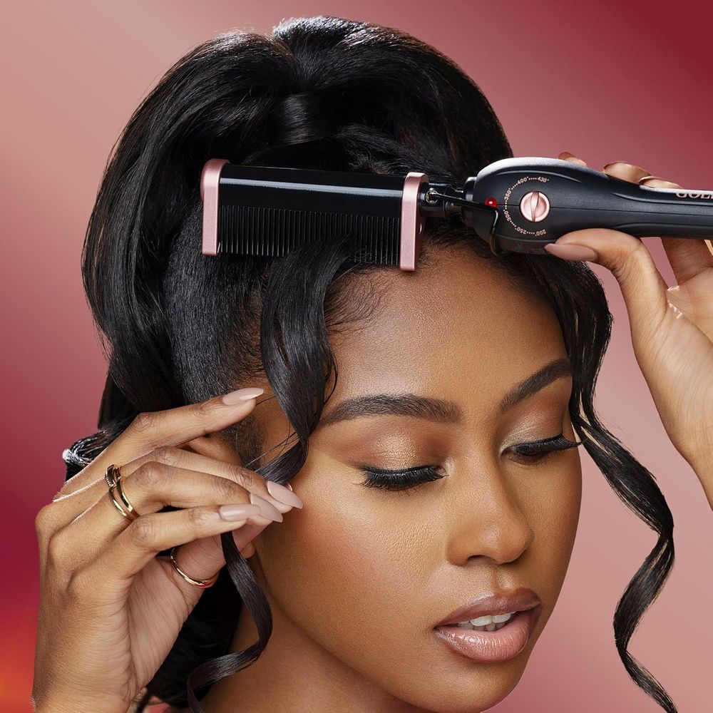 Gold 'N Hot Pressing & Styling Comb - Beauty Exchange Beauty Supply