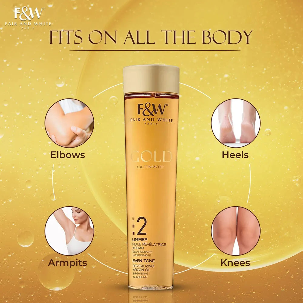 Gold Revitalizing Argan Oil Step #2 – 200ml - Beauty Exchange Beauty Supply