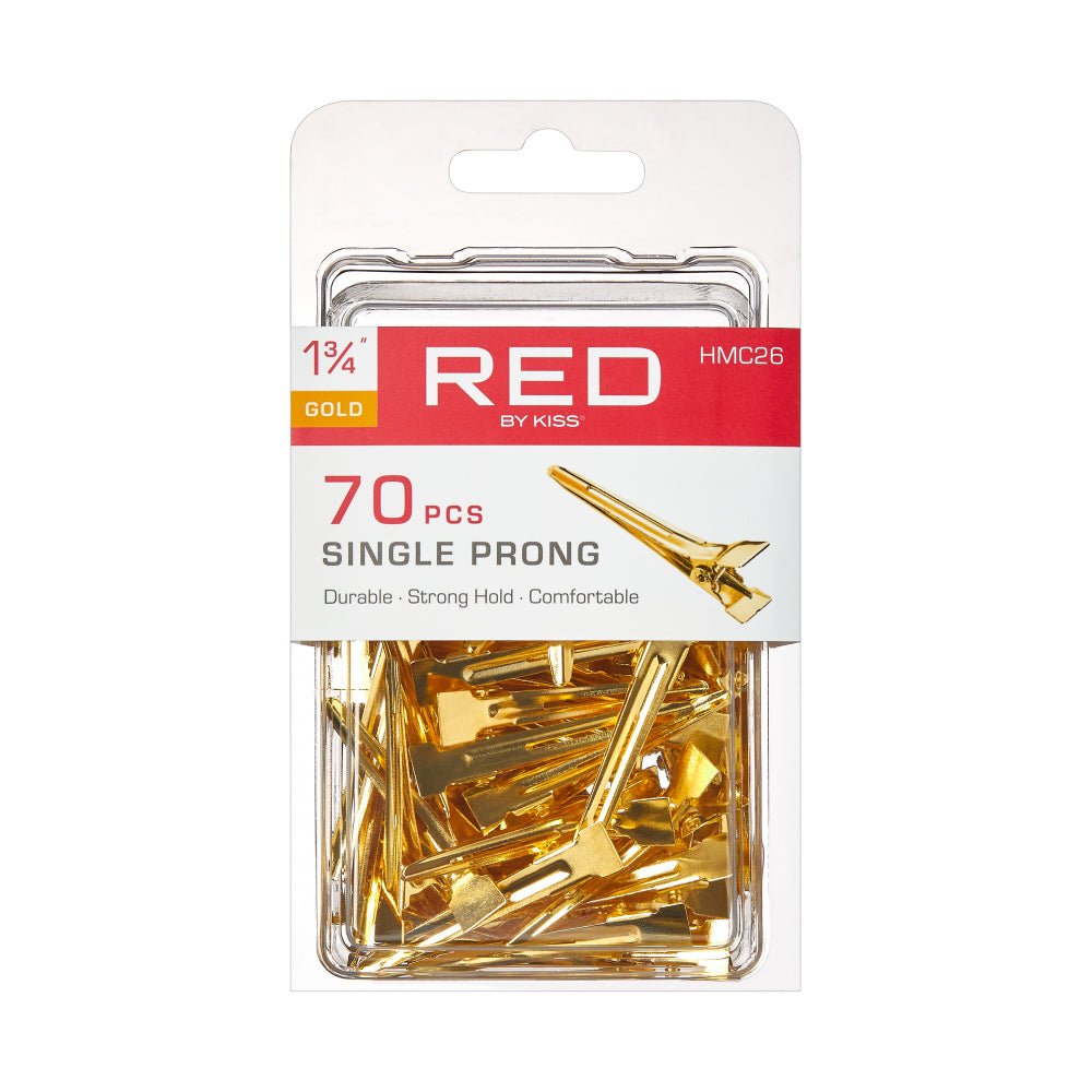 Gold Single Prong Clips – 35pcs / 70pcs - Beauty Exchange Beauty Supply