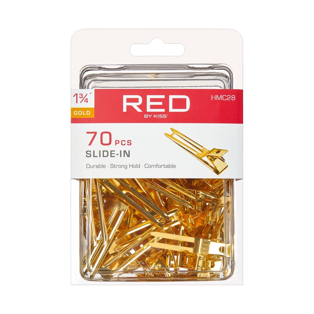 Gold Slide - In Prong Clips – 35pcs / 70pcs - Beauty Exchange Beauty Supply