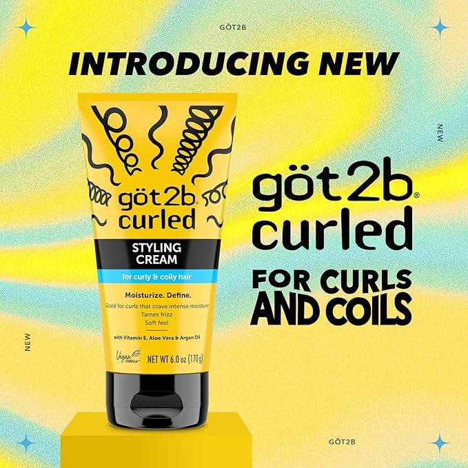Got2B Curled Styling Cream 6oz - Beauty Exchange Beauty Supply
