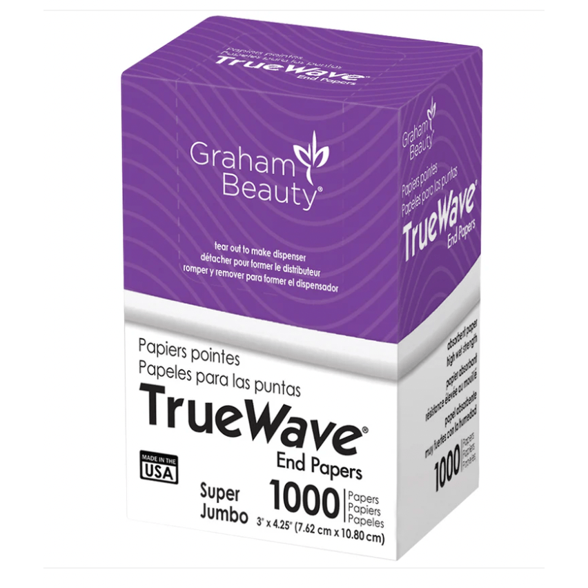 Graham Beauty True Wave End Papers – Regular - Super Jumbo - Beauty Exchange Beauty Supply