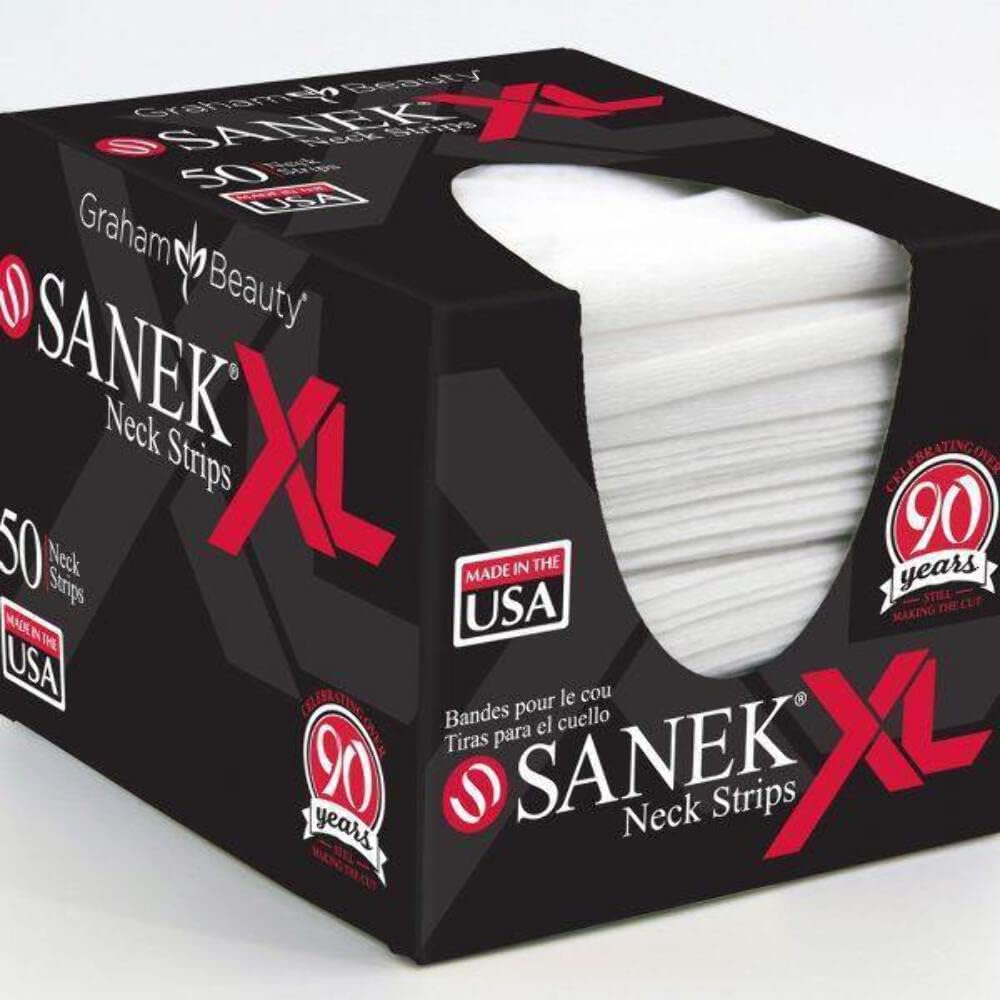 Graham Sanek XL Neck Strips – 50 Pack - Beauty Exchange Beauty Supply