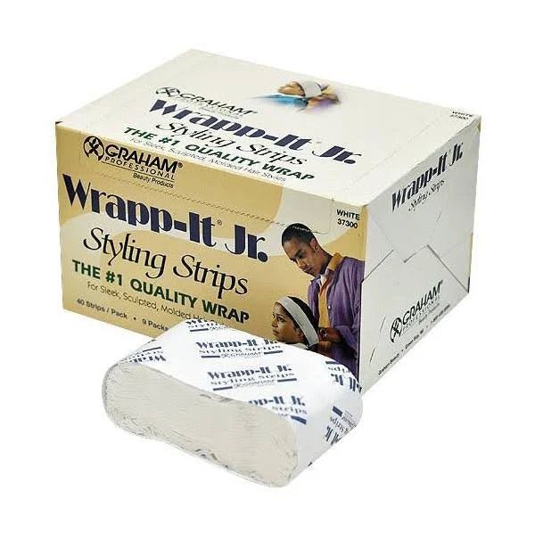 Graham Wrapp - It Jr Styling Strips – White - Beauty Exchange Beauty Supply