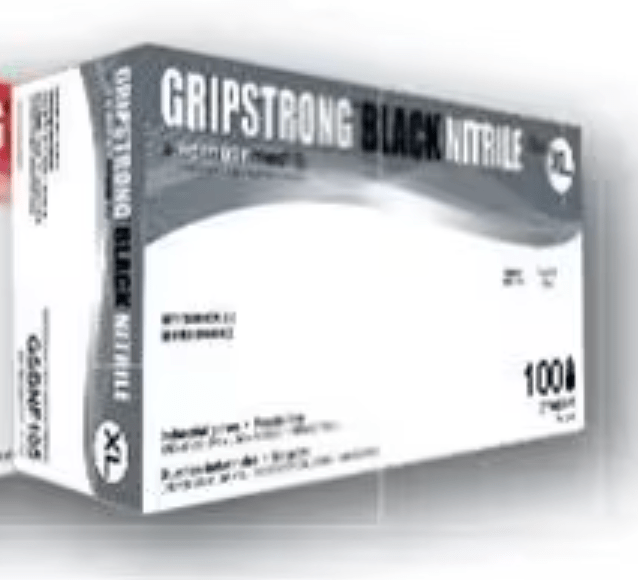 Grip Strong Black Nitrile Gloves – Durable Protective Gloves – Small, Medium, Large, Extra Large - Beauty Exchange Beauty Supply