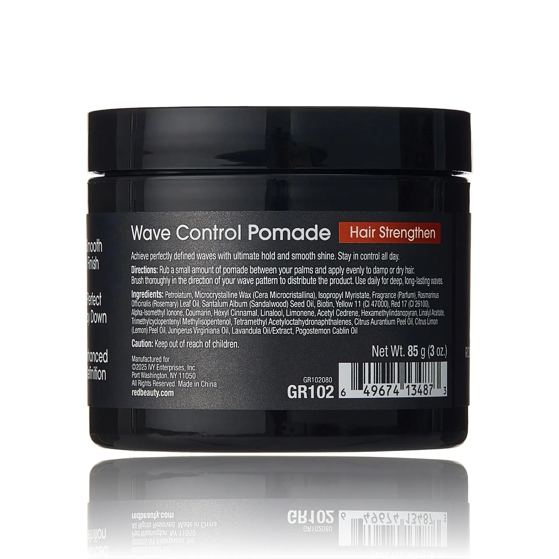 Groomane Wave Control Pomade – 3oz - Beauty Exchange Beauty Supply