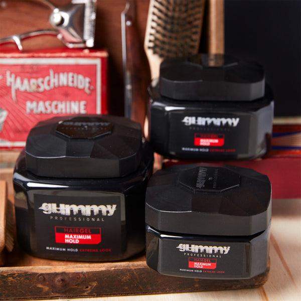 Gummy Hair Gel 16.9 Oz – Strong Hold Styling Gel for All Hair Types, Non - Flaking Formula - Beauty Exchange Beauty Supply