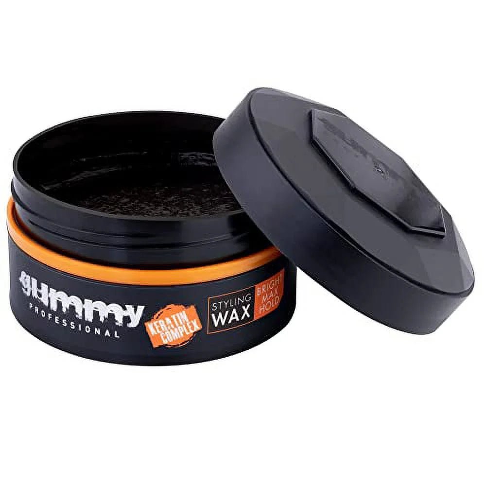 Gummy Hard Finish Hair Styling Wax – Strong Hold & Custom Finishes – 150ml - Beauty Exchange Beauty Supply
