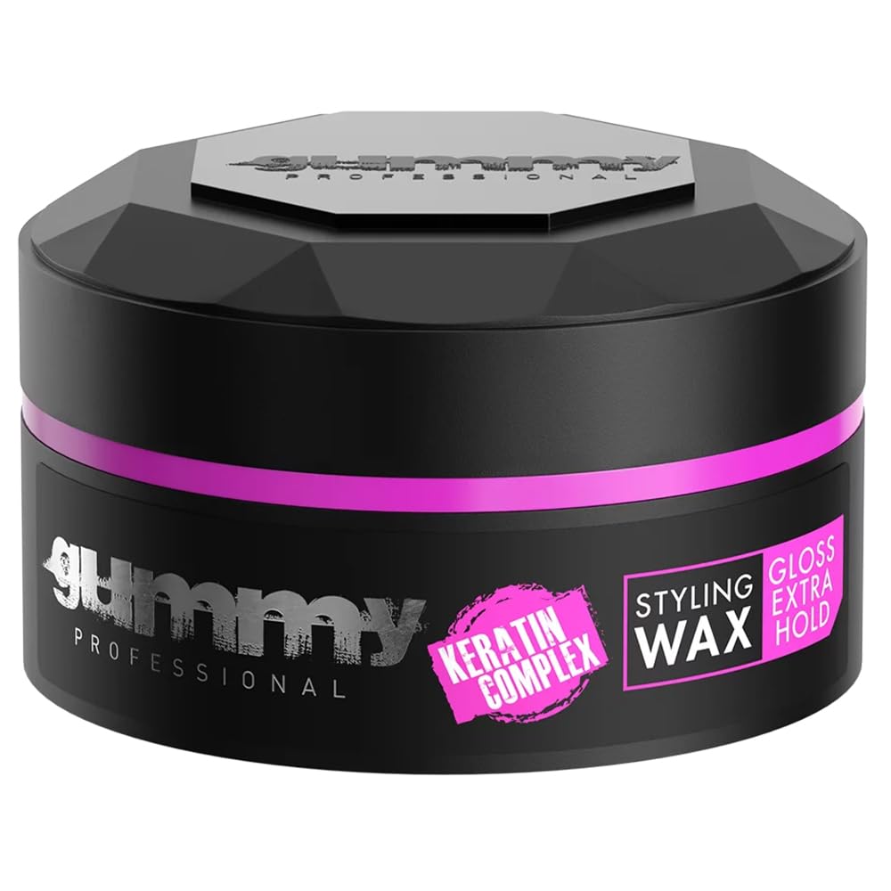 Gummy Hard Finish Hair Styling Wax – Strong Hold & Custom Finishes – 150ml - Beauty Exchange Beauty Supply