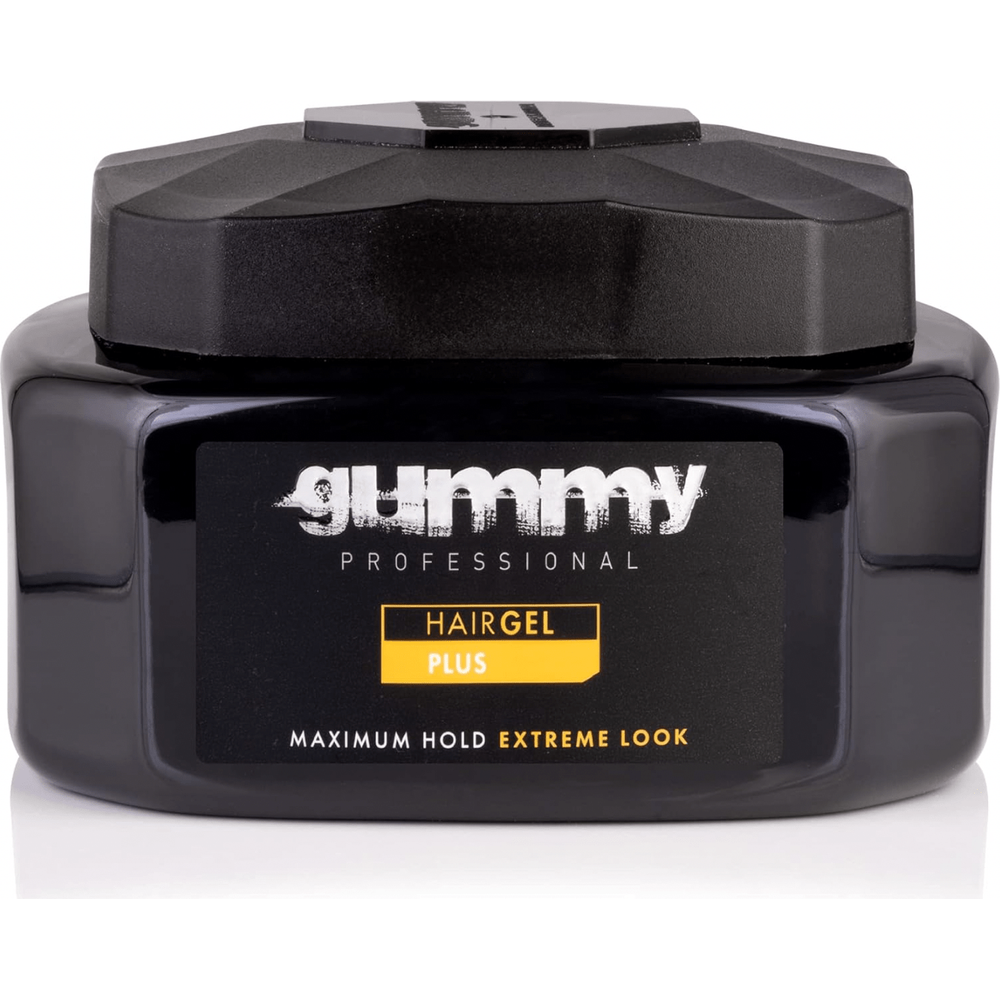 Gummy Plus Hair Styling Gel – Maximum Hold & Extreme Look – Alcohol - Free – 220ml / 500ml - Beauty Exchange Beauty Supply