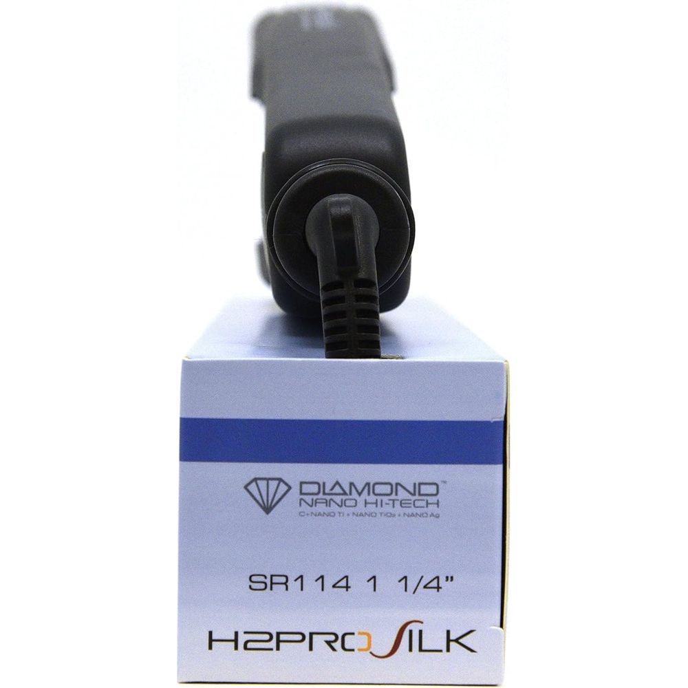 H2PRO Silk Ceramic Tourmaline Styling Iron – Professional Flat Iron for Smooth, Frizz - Free, Silky Hair - Beauty Exchange Beauty Supply