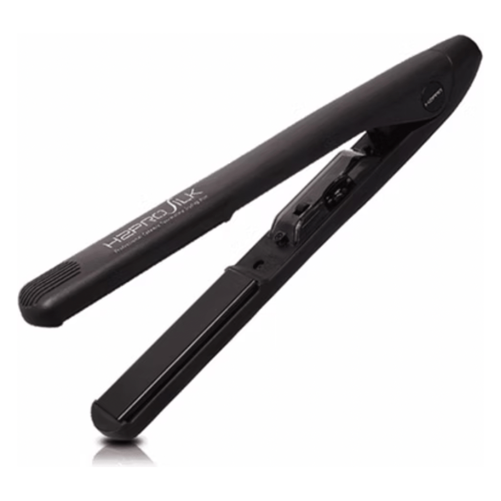 H2PRO Silk Ceramic Tourmaline Styling Iron โ Professional Flat Iron for Smooth, Frizz - Free, Silky Hair - Beauty Exchange Beauty Supply