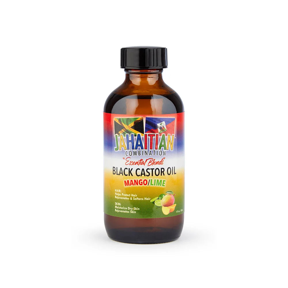 Jahaitian Jamaican & Haitian Black Castor Oil - Strength & Shine 4oz