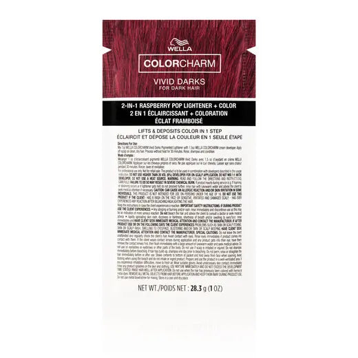 Wella Color Charm Vivid Darks Pigmented Lightener Sachet – 1oz