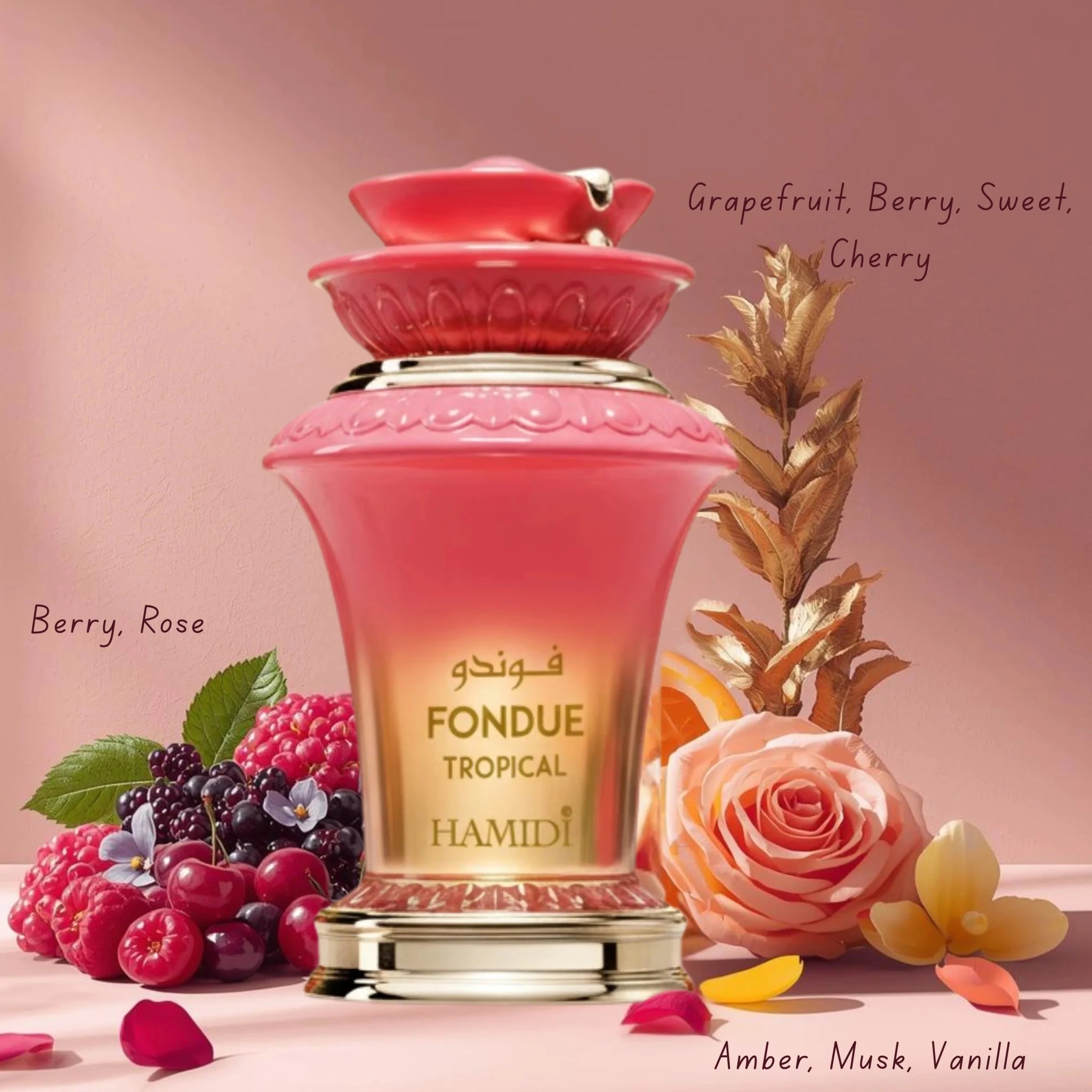 Hamidi Fondue Tropical Eau De Parfum Spray – 3.4oz - Beauty Exchange Beauty Supply