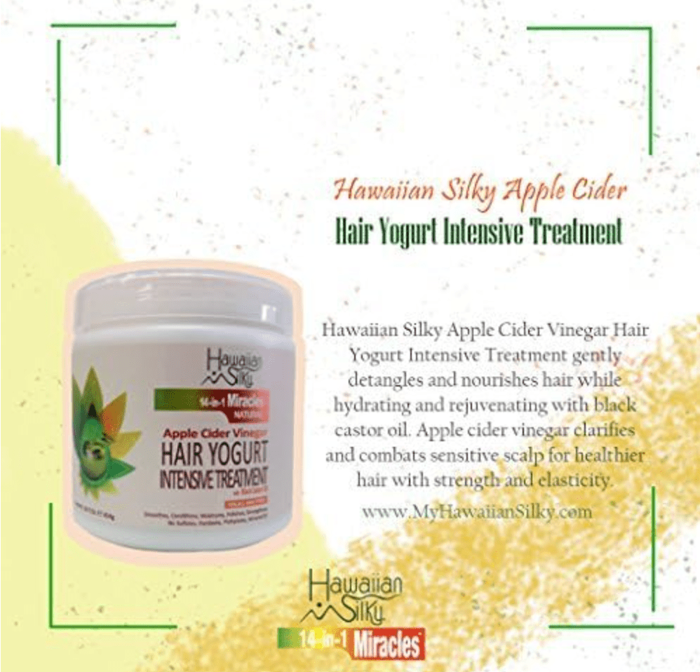 Hawaiian Silky 14in1 Miracle Hair Yogurt Treatment - Beauty Exchange Beauty Supply